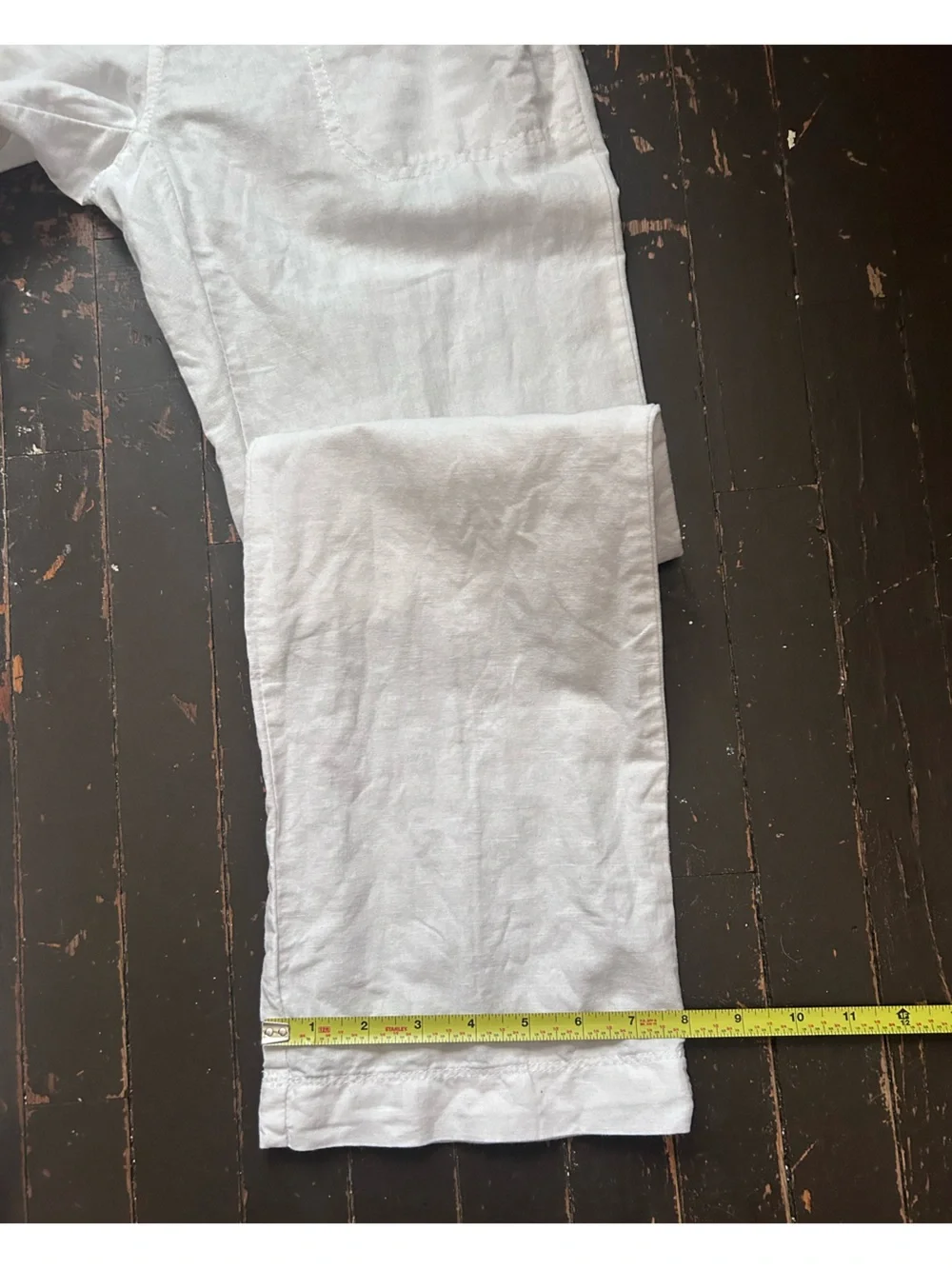 Banana Republic Low Rise Cotton Linen Pants